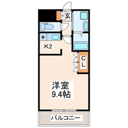 下辺田見 徒歩4分 1階の物件間取画像